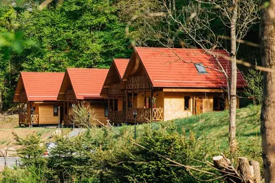 Budynek, w którym mieści się apartament
