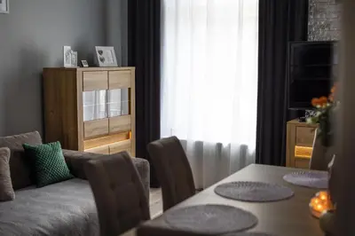 Część wypoczynkowa w obiekcie Apartament Silver