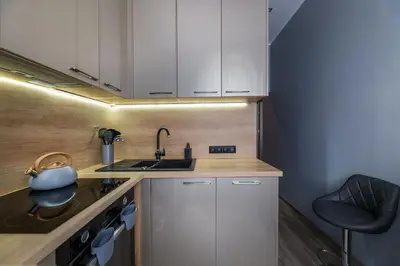 Kuchnia lub aneks kuchenny w obiekcie Apartament Silver