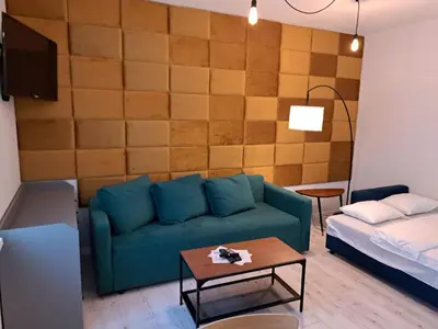 Część wypoczynkowa w obiekcie Apartamenty LENA 2