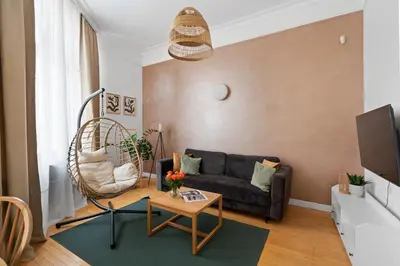 Część wypoczynkowa w obiekcie Golden Market Square - 3Rooms, 90m2 of Comfort & Quiet - AS HOME Apartamenty R502