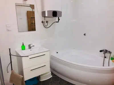Łazienka w obiekcie Apartament Niebieski