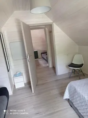 Łóżko lub łóżka w pokoju w obiekcie Całoroczny Ośrodek Wypoczynkowy COMFORT HOUSE