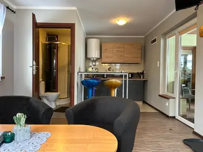 Kuchnia lub aneks kuchenny w obiekcie Apartamenty Antonio