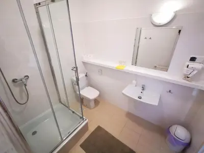 Łazienka w obiekcie Pensjonat Akacja