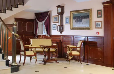 Plan piętra w obiekcie Hotel na Podzamczu
