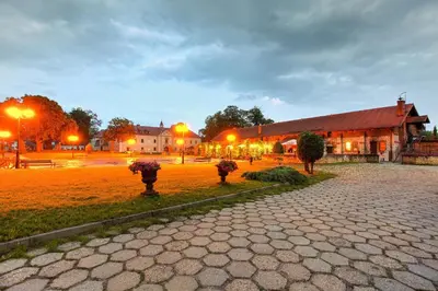 Plan piętra w obiekcie Hotel na Podzamczu