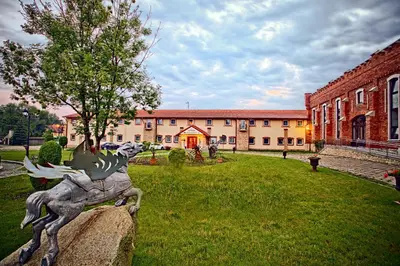 Plan piętra w obiekcie Hotel na Podzamczu