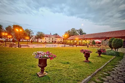Plan piętra w obiekcie Hotel na Podzamczu