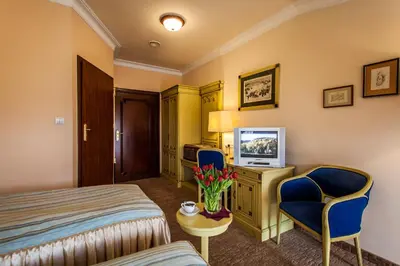 Plan piętra w obiekcie Hotel na Podzamczu