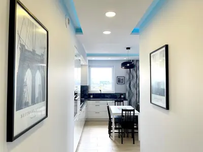 Plan piętra w obiekcie Apartament z tarasem i widokiem na Odrę