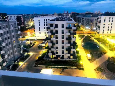 Budynek, w którym mieści się apartament