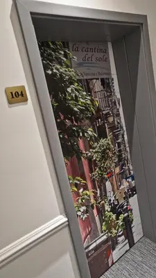 Plan piętra w obiekcie Hotel Made in Napoli by Siervo Międzybórz