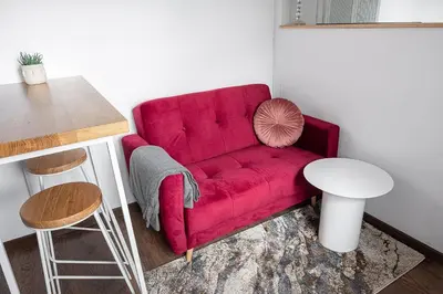 Część wypoczynkowa w obiekcie Apartament AUGUSTYN