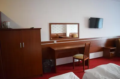 Telewizja i/lub zestaw kina domowego w obiekcie Górska Dolina
