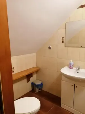 Łazienka w obiekcie Pokoje Gościnne Alexandra