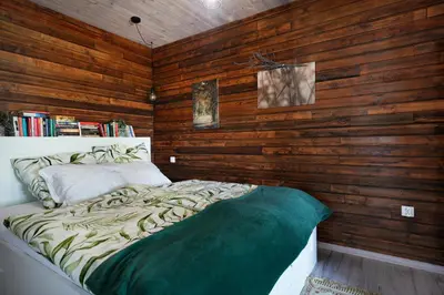 Łóżko lub łóżka w pokoju w obiekcie MARGARETT - Cozy House Kłodzko Jaszkowa Dln.