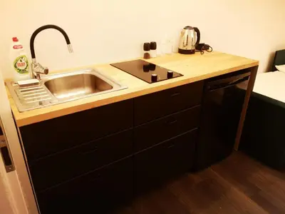 Kuchnia lub aneks kuchenny w obiekcie Apartamenty LENA 1
