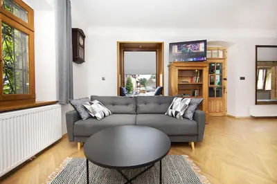 Część wypoczynkowa w obiekcie Apartamenty Stara Apteka