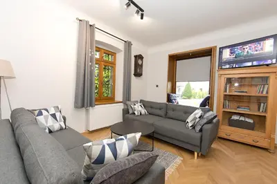 Część wypoczynkowa w obiekcie Apartamenty Stara Apteka