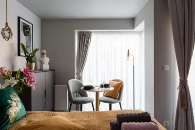 Część wypoczynkowa w obiekcie Golden Prince Apartment, so close to Rynek! Free parking included.