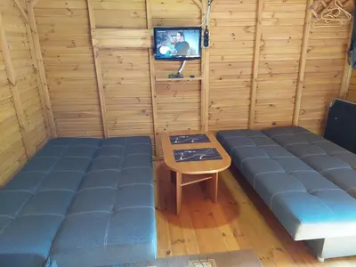 Telewizja i/lub zestaw kina domowego w obiekcie Apartament 59 , ranczoturystyka Bielawa Sudety