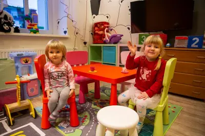 Dzieci zatrzymujące się w obiekcie Willa Sudety