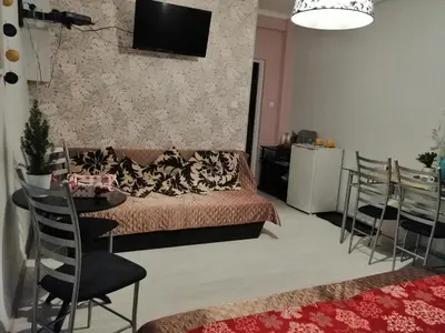 Telewizja i/lub zestaw kina domowego w obiekcie DOMEK Zielona Oaza
