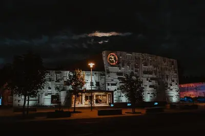 Budynek, w którym mieści się hostel