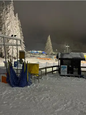 Obiekt Helenowa Polana zimą