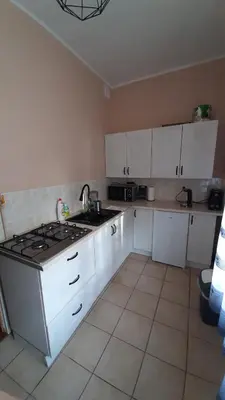 Kuchnia lub aneks kuchenny w obiekcie Apartament w Kudowie-Zdrój