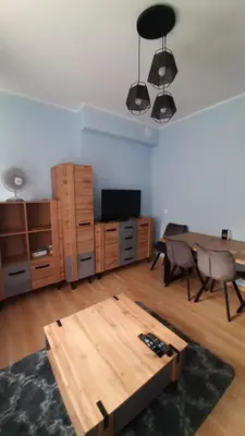 Telewizja i/lub zestaw kina domowego w obiekcie Apartament w Kudowie-Zdrój