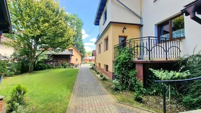 Ogród w obiekcie Pensjonat Bliss
