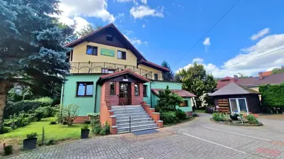 Budynek, w którym mieści się pensjonat