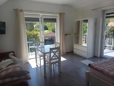 Balkon lub taras w obiekcie Gościniec Solan