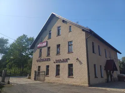 Budynek, w którym mieści się zajazd