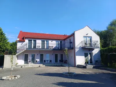 Budynek, w którym mieści się zajazd