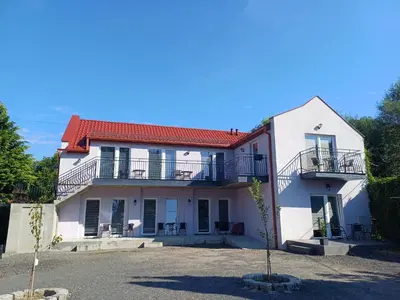Budynek, w którym mieści się zajazd