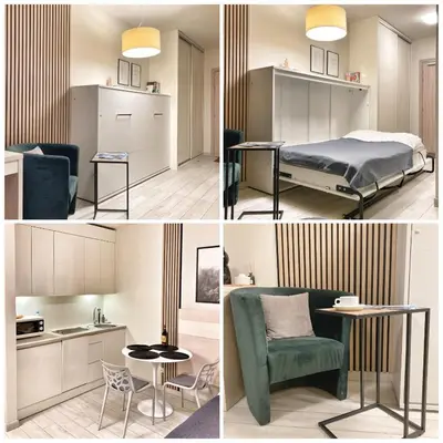 Kuchnia lub aneks kuchenny w obiekcie Apartament Pod Wyciągiem - Czarna Góra Resort & SPA