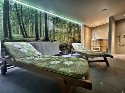 Część wypoczynkowa w obiekcie Apartament Pod Wyciągiem - Czarna Góra Resort & SPA