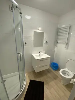 Łazienka w obiekcie Hotelik Nad Zalewem 10 km od Legnicy