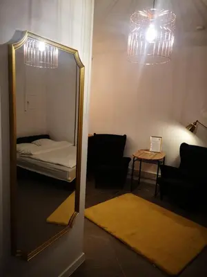Łóżko lub łóżka w pokoju w obiekcie Apartamenty LENA 5 Jacuzzi