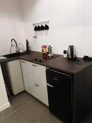 Kuchnia lub aneks kuchenny w obiekcie Apartamenty LENA 4