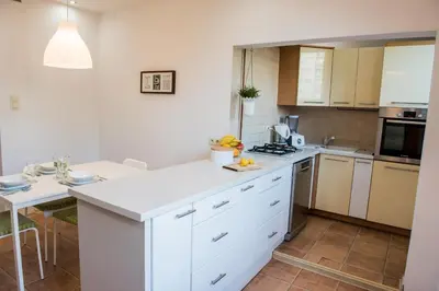 Kuchnia lub aneks kuchenny w obiekcie Apartament Lux-centrum