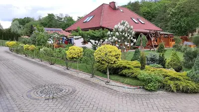 Ogród w obiekcie Apartament Hortensjowy Zakątek