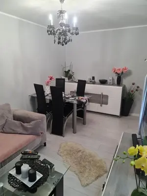 Część wypoczynkowa w obiekcie Apartament przy Kopalni Złota