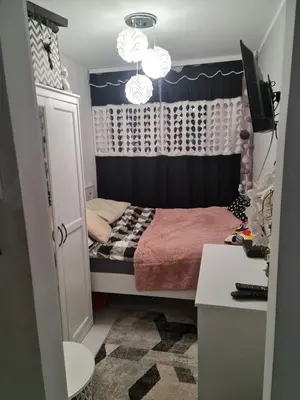 Łóżko lub łóżka w pokoju w obiekcie Apartament przy Kopalni Złota