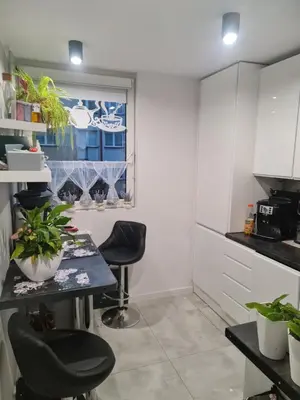 Kuchnia lub aneks kuchenny w obiekcie Apartament przy Kopalni Złota