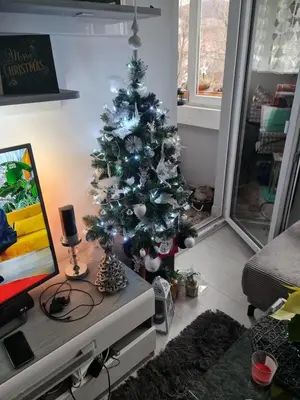 Telewizja i/lub zestaw kina domowego w obiekcie Apartament przy Kopalni Złota