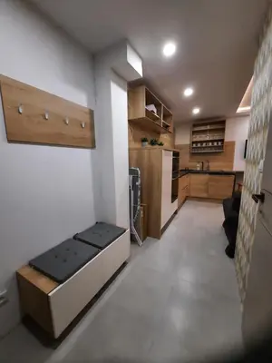 Kuchnia lub aneks kuchenny w obiekcie Apartamenty Lubin -Amaretto-